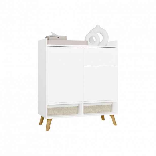 RAUMHIRSCH FURNITURE KOMODA Bílá 80/92/35