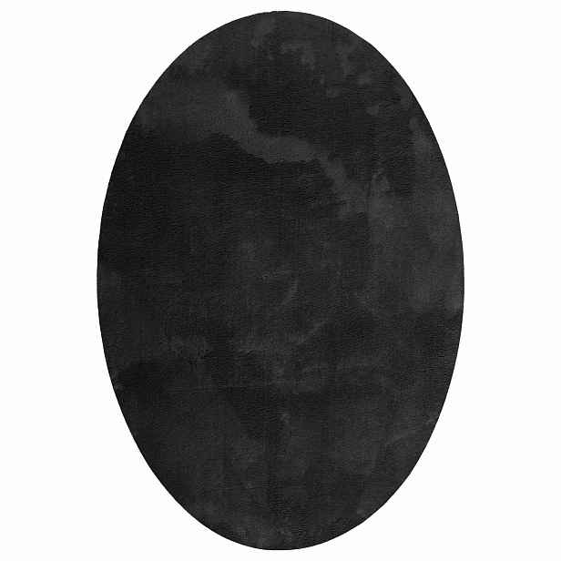 vidaXL Koberec HUARTE Černá 120 x 170 cm 100% polyester