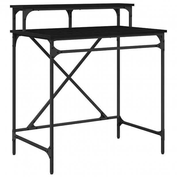 vidaXL Stůl Černý dub 80 x 50 x 90 cm Kompozitní dřevo