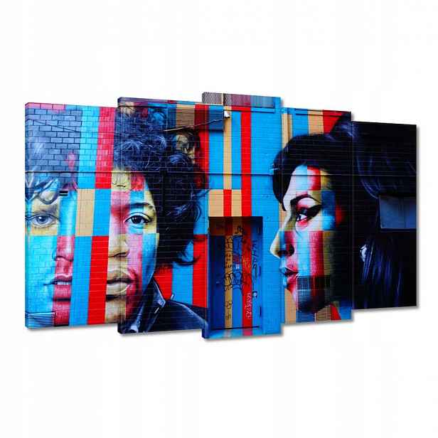 Obrazy 100x60 Amy Winehouse Frafiti