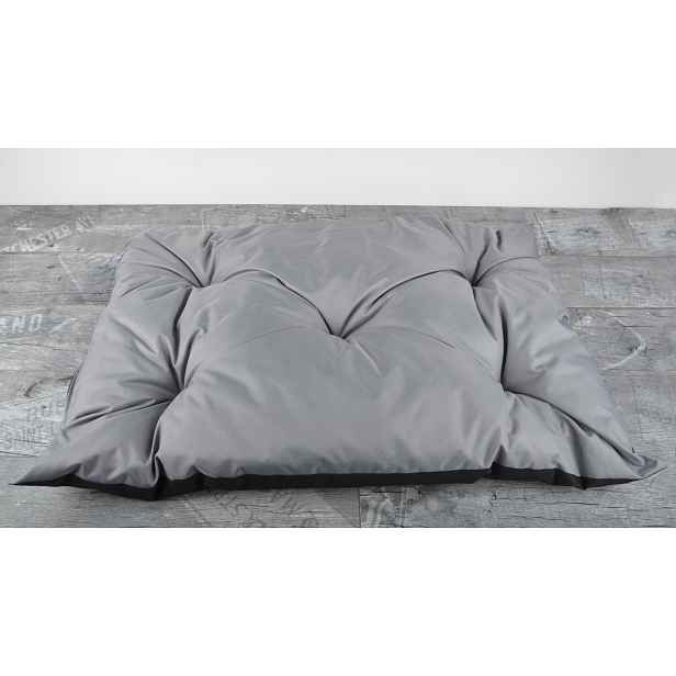 Polštář pro psy PACCO 100x80x15 cm color 23 šedá Mybesthome