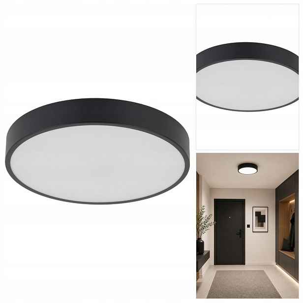 Stropní Svítidlo černý Velis IP54 Led stmívatelný do koupelny moderní Tk Lighting