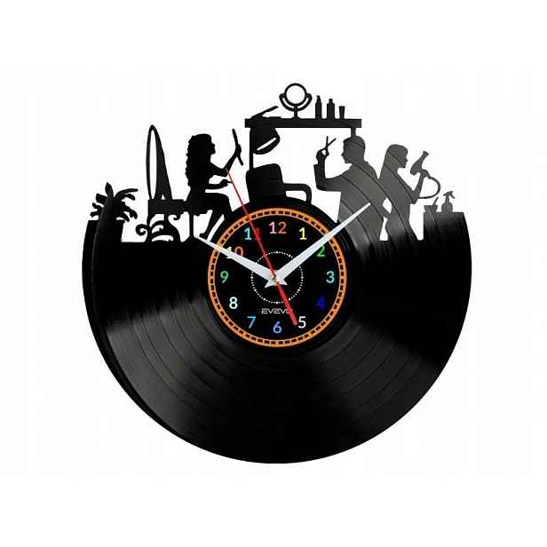 Kadeřnický Salon Nápad na Dárek Nástěnná Dekorace z vinylové desky