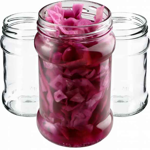 50 x Zavařovací Sklenice 315 ml Sklenice Na Zavařeniny Džem