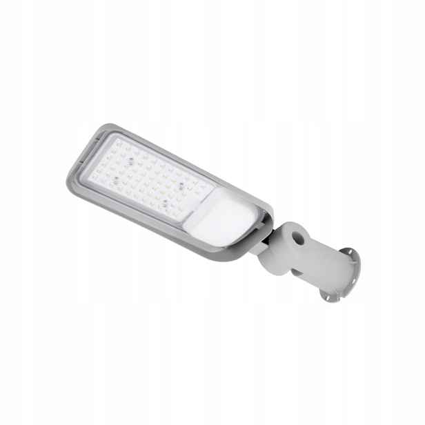Led pouliční svítidlo Jazmin 50W 4000K 6750LM IP65 světle šedé 9391