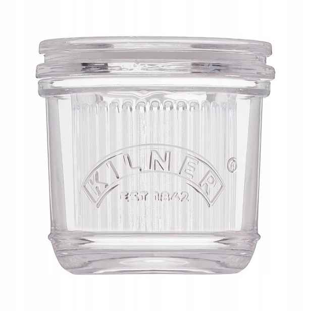 Máslenka Kilner skleněná máslenka 16 x 10 x 7 cm 250 g nádoba na máslo