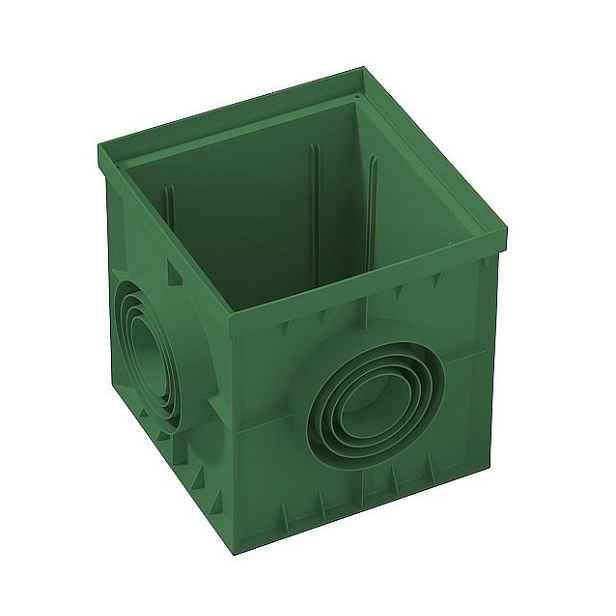 Mondial Revizní kanálová šachta z PP 300 X 300 x 300 mm; zelená