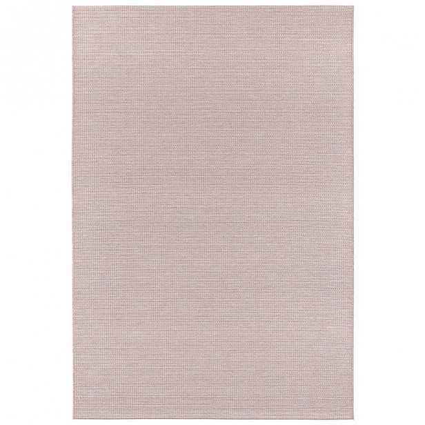Růžový koberec vhodný i na ven Elle Decor Secret Millau, 80 x 150 cm