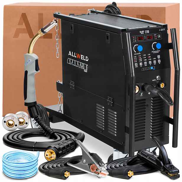 Svařovací Stroj Spartus Easymig 270 400V 250A Synergie Mma Tig Lift Flux 2T/4T