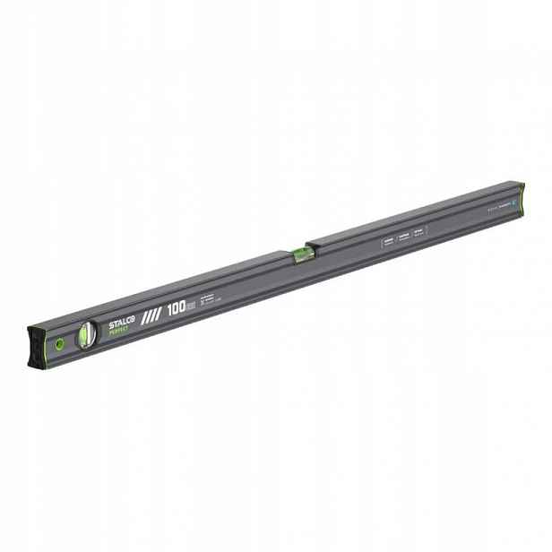 Vodováha magnetická Vseries, 100 cm, antracit, Stalco Perfect