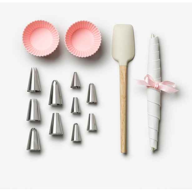 Cukrářská sada na zdobení počet nástavců 10 ks The Essentials Cupcake Tools – Printworks
