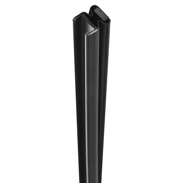 Gelco SPIRIT BLACK magnetické těsnění na stěnový profil, 2000mm