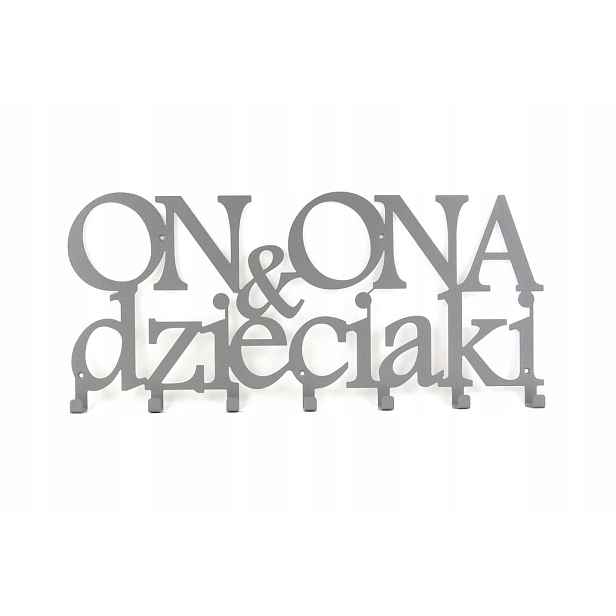 Nástěnný věšák na oblečení s klíči Ona Děti