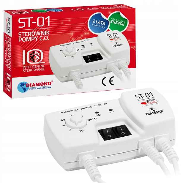 Regulátor Regulátoru Čerpadla Kotle Pece Instalace C.o. ST-01 Diamond