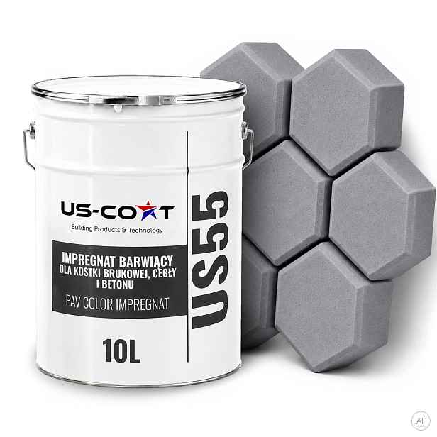 Barva Na Betonu Barvící Přípravek Impregnace Na Kostky Eko Šedá 7045