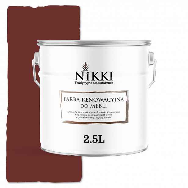 Barva Na Kuchyňský Nábytek Čela Skříněk Třešňová RAL3009 Polomatná 2,5L