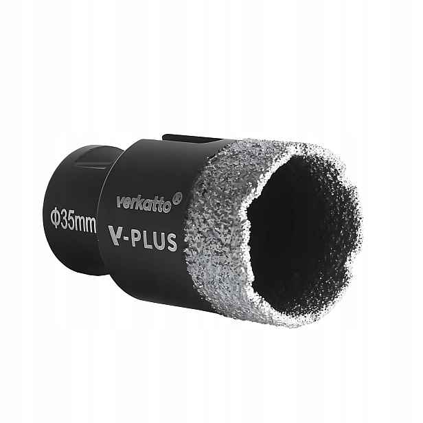Korunkový Vrták M14 25x60 mm V-Plus Verkatto pro suchou keramiku