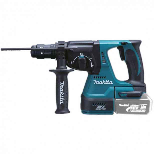 Makita - 18V AKU kombinované kladivo, bez baterie a nabíječky DHR243Z