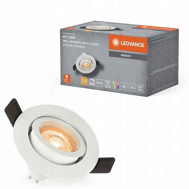 Podomítkové Led stropní bodové svítidlo GU10 9.5W Cct Očko