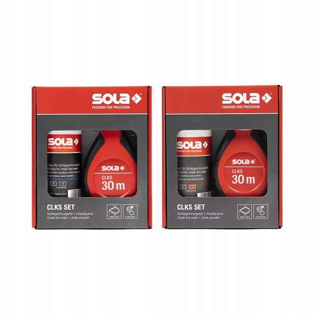 Sola Traserská Šňůra 30 m Clks Set B Křída Modrá SO66114143
