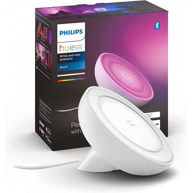 Led stolní lampa Noční 7.3W Rgb Cct Inteligentní Smart Bloom Philips Hue