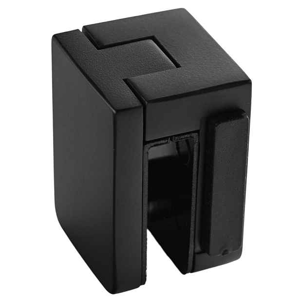 Gelco SPIRIT BLACK úchyt vzpěry na sklo boční stěny , černá mat
