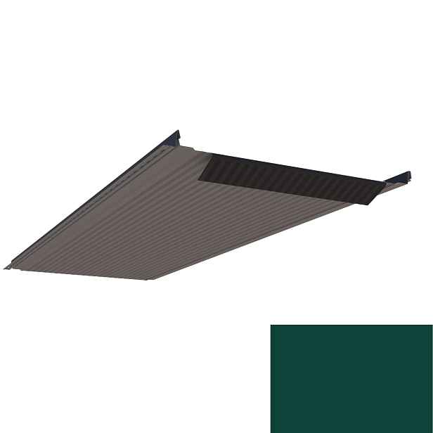 Krytina plechová LINEDEK 485 Micro SP 25 LESK RAL6005 zelená BentCut