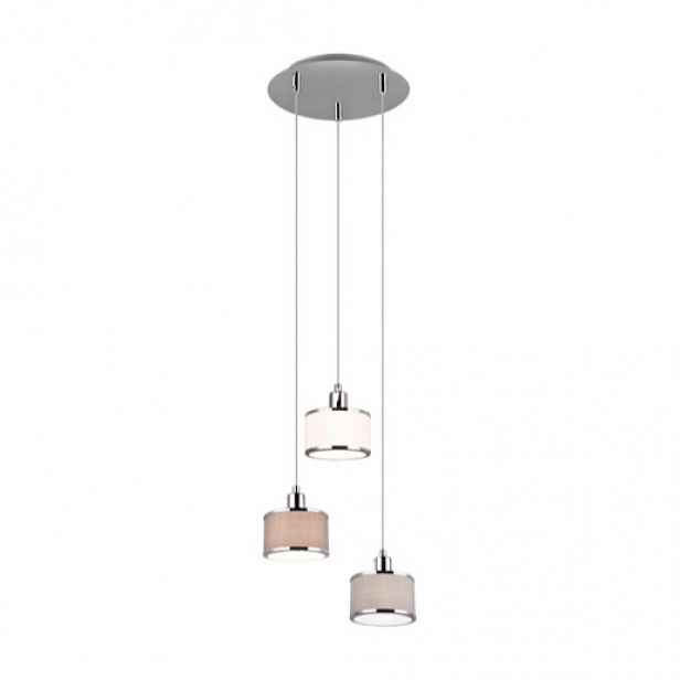 Trio Kaprun závěsné světlo chrom 311630306 TR311630306