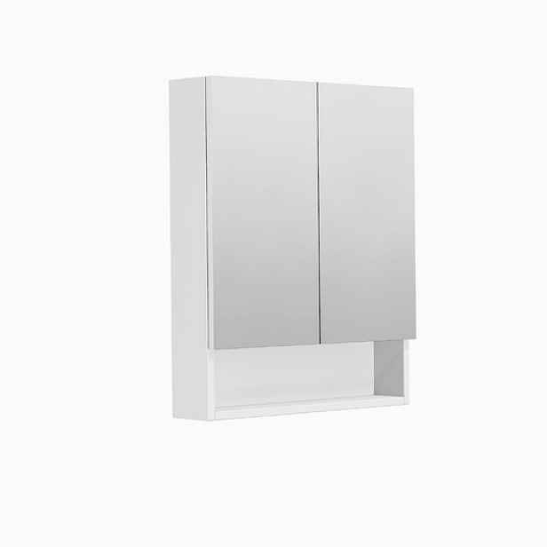 Zrcadlová skříňka SAT Cube Way 60x72 cm lamino GALCU3D60BP