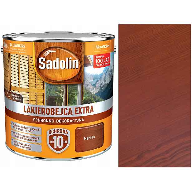 Sadolin Lakovací malta na dřevo Extra 2,5L