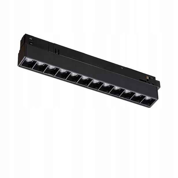 Focus Led 9W 3000K 10144 černé lineární svítidlo pro LVM kolejnice Nowodvorski 48V