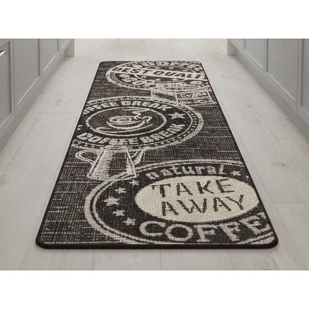 Koberec Flex 67x200 cm, coffee break