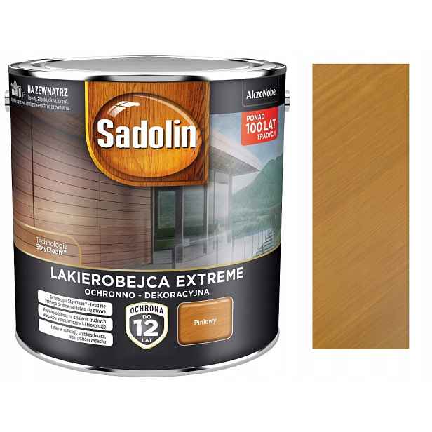 Sadolin Lakovací Nátěr Extreme Piniový 2,5 L