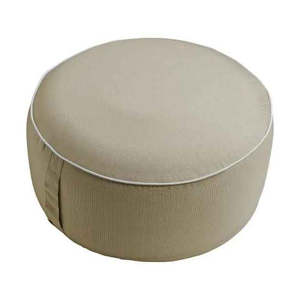 Venkovní nafukovací puf St. Maxime Taupe - Ø 55*25 cm Mars & More
