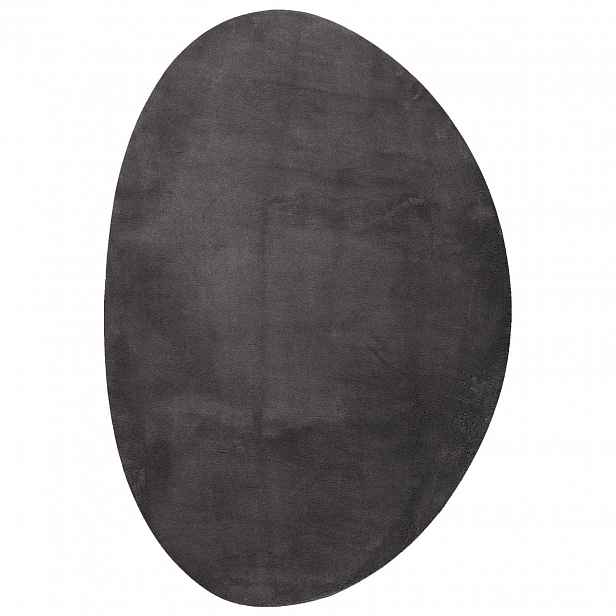 vidaXL Koberec HUARTE Antracitová 160 x 230 cm Polyester
