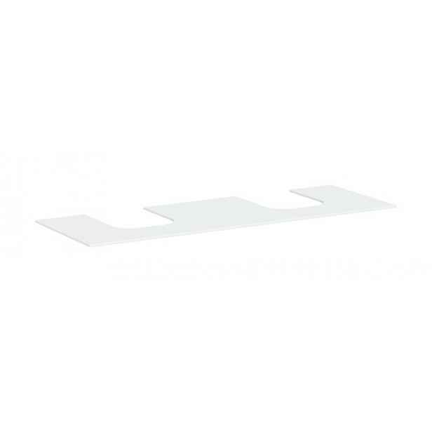Deska pod umyvadlo Hansgrohe Xevolos E 157x1x55 cm bílá matná 54211700