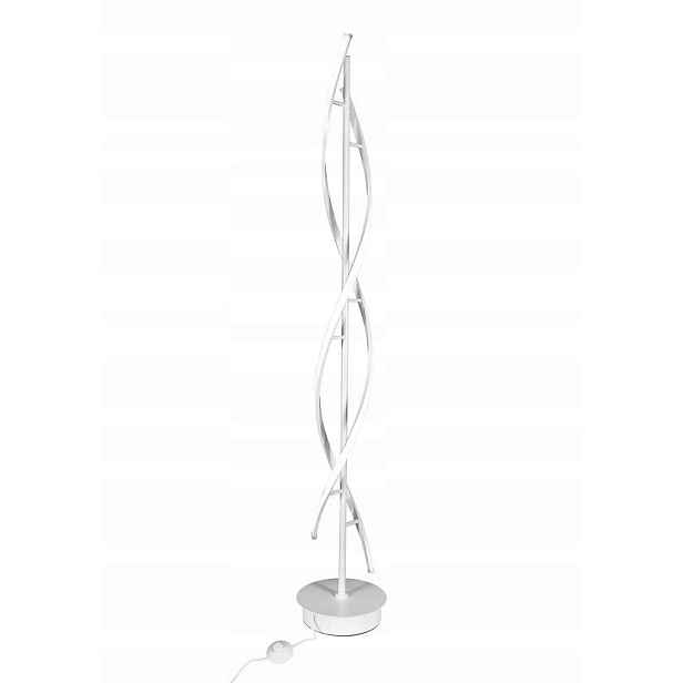 Led podlahová lampa 70W vlnitá bílá dálkový ovladač