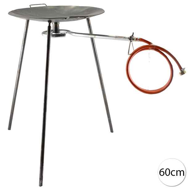 Perfect Home 14562 Barbecue pánev, Deska na grilování s hořákem, 60cm