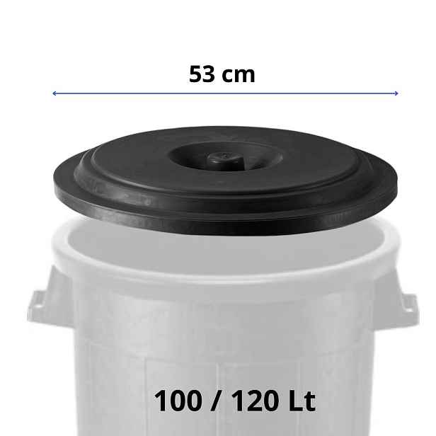 STEFANPLAST Víko pro koše Drum 100/120 l