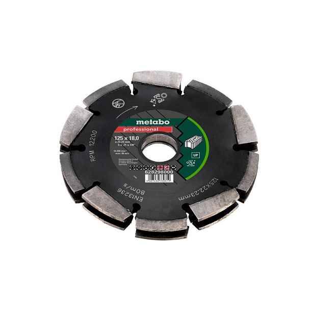 Diamantový Kotouč Segmentový Kotouč Pro Brázdičku DIA-FS2 125*18MM