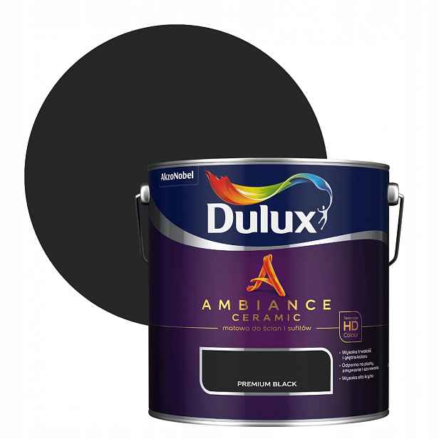 Dulux Ambiance Barva 2,5L Premium Black