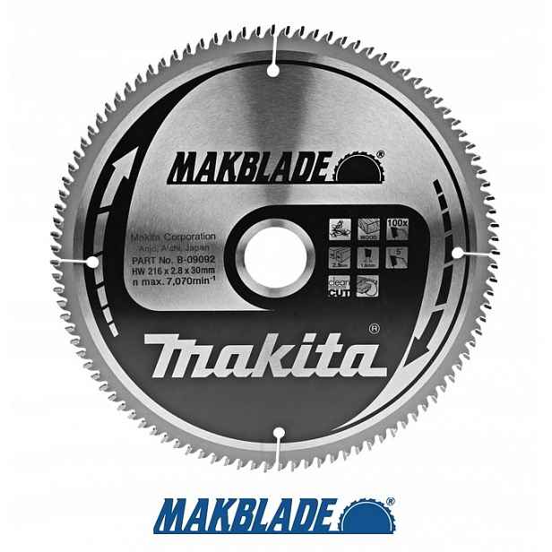 Kotouč pro šikmou pilu Makblade 216 mm 100 zubů Makita