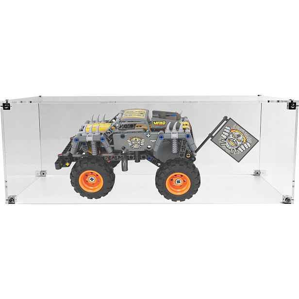 Vitrína Drewlandia pro stavebnici Lego 42119 Technic Monster Jam Max-D