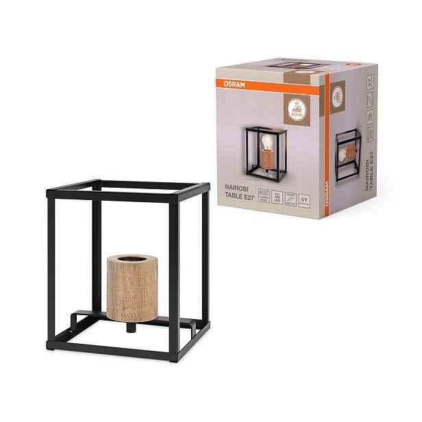 Stolní lampa E27 Dekorativní černá Decor Osram