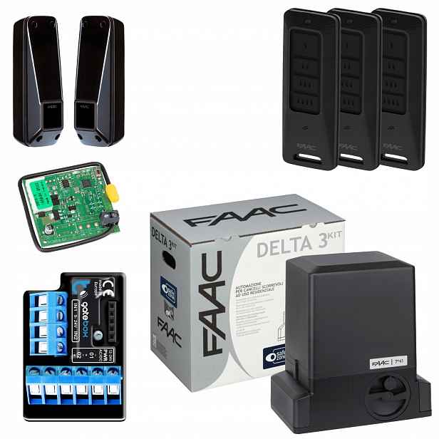 Faac DELTA3+ Modul WiFi Pilot XT4FDS 3ks pohon posuvné brány