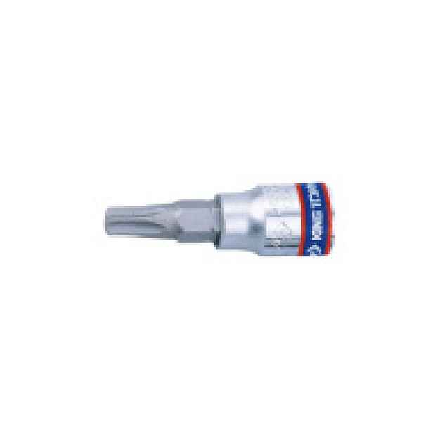 Hlavice zástrčná King Tony 1/4 CrV TORX T30 203330