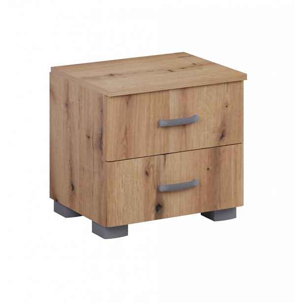 Noční stolek MATIS 2F - dub artisan