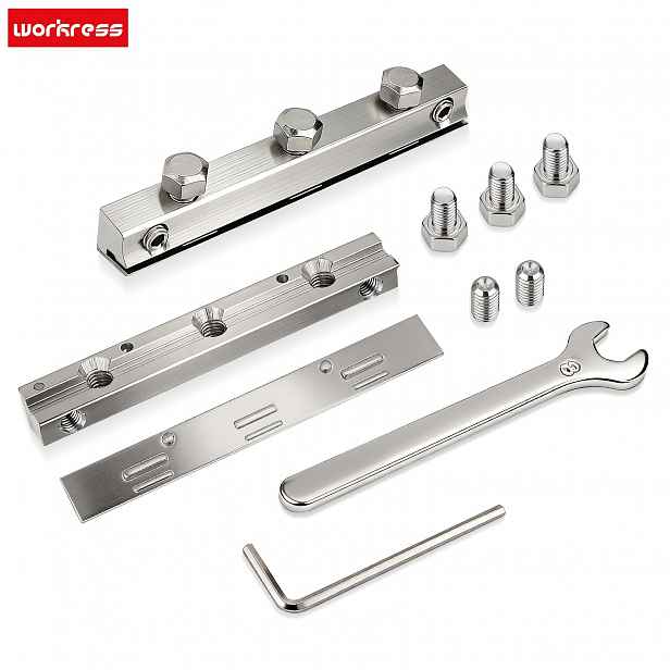 TEMU 2ks 82mm Držák čepelí frézky, sada svěrek pro 3-1/4" elektrickou ruční frézku, pro elektrickou frézku Stayer PH82