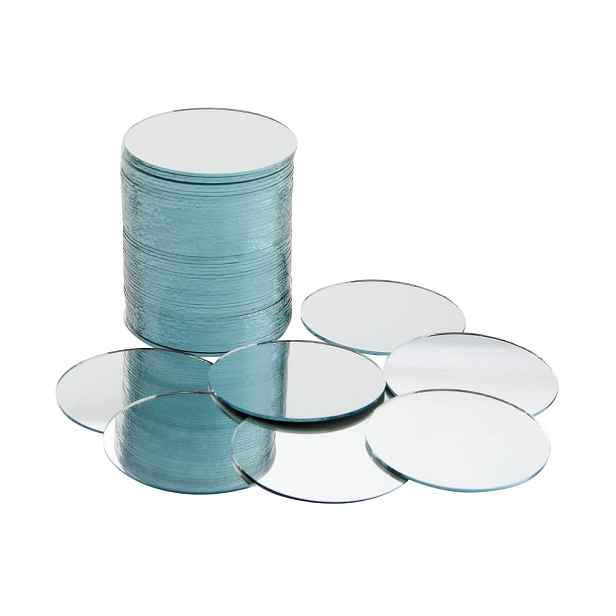 60 kulatých zrcátek pro rukodělné aktivity 5 cm Diy mozaika dekorace