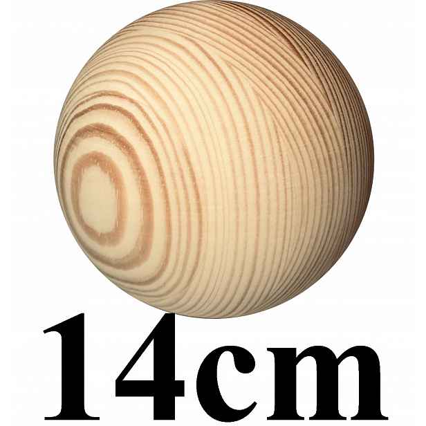 Dřevěné Kuličky, Kuličky různé rozměry 140 mm